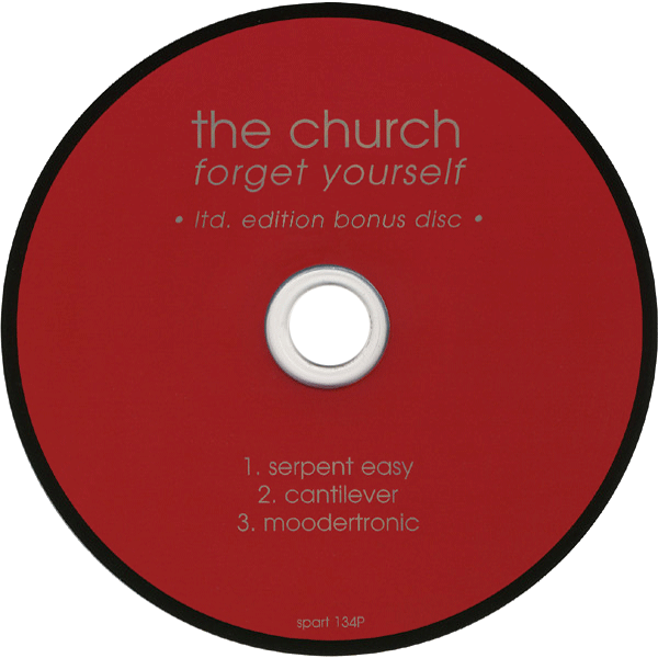The Church - Forget Yourself USA Bonus Disc (spinART spart 134)