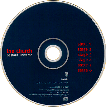 The Church - Bastard Universe (Bonus Disc - UK)
