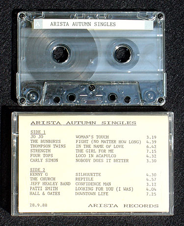 Arista Autumn Singles Cover