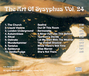 The Art of Sysyphus Vol. 24 - Back Cover