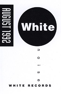 White Records Sampler August 1992 - White Noise Cover