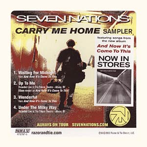 Seven Nations - Carry Me Home Sampler Cover