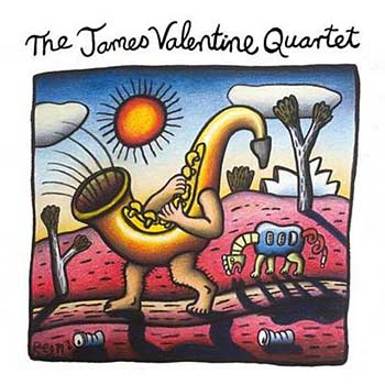 The James Valentine Quartet - The Power and the Passion Cover