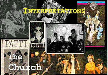 Interpretations (A Tape Project) (The Church) Cassette Cover