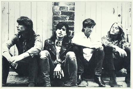 Band Sitting on Curb - Heyday Era