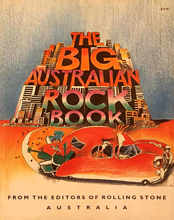 The Big Australian Rock Book Cover
