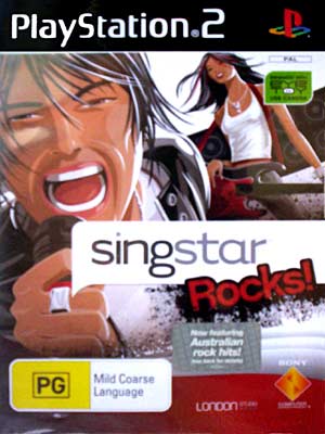 SingStar Rocks! - Australian Cover