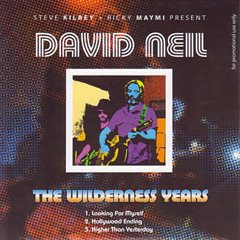 David Neil: 'The Wilderness Years' Promo CD Cover