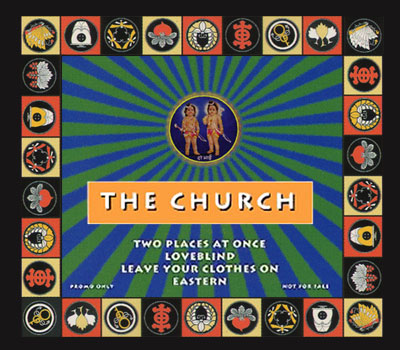 The Church - Sometime Anywhere UK Sampler Cover