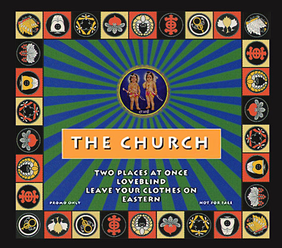 The Church - Sometime Anywhere UK Sampler Cover