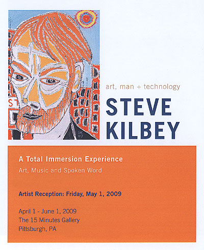 Steve Kilbey - Art, Man + Technology Exhibition