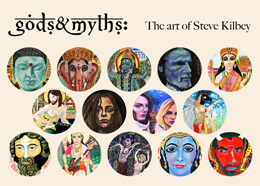 Steve Kilbey - Gods & Myths Art Exhibition