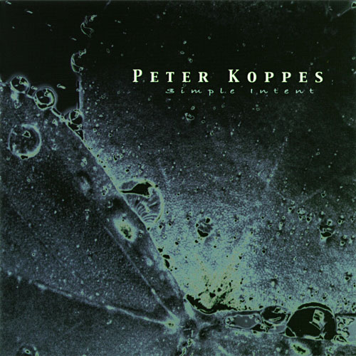 Peter Koppes - Simple Intent Cover