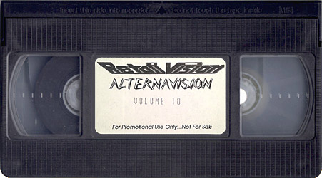 Retail Vision AlternaVision Volume 10 Video Cassette Label